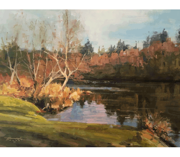 "Deschutes River" by John Hannukaine